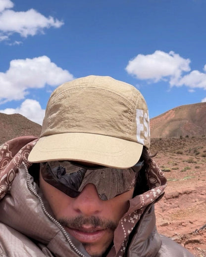 Boné de Corrida Vello Summit - Bege