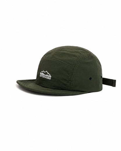 Boné de Corrida Vello Fold - Verde Militar