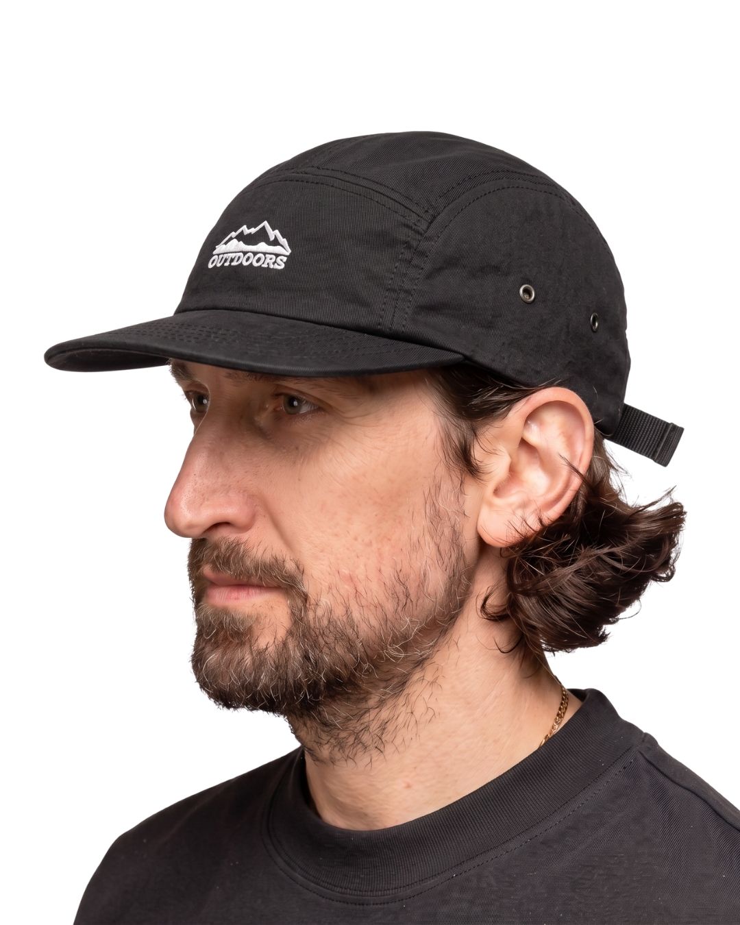 Boné de Corrida Vello Fold - Preto